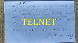 Telnet Protocol || Protocol In Networking Systems || Networking 