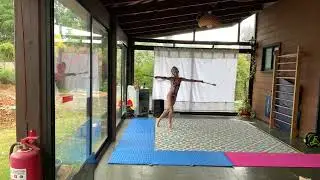 * Esperanza Escudero - clubs * (COVID19 Quarantine) Rhythmic Gymnastics Chile 2020