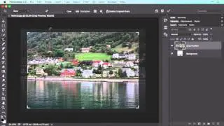 how to Crop and straighten