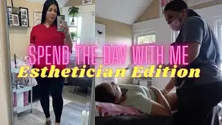 ESTHETICIAN VLOG| Brazilian Wax, Body Sculpting, Lashes|SOLO ESTHETICIAN SERIES