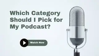 Which Category Should I Pick for My Podcast? Thursday Q&A for Christian Podcasters