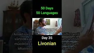 Livonian - Day 35 (50 Days 50 Languages) #language #languages #history  #polyglot #linguistics