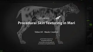04 - How to texture skin in Mari - Masks Creation