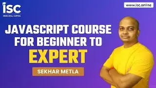 JavaScript Course for Beginner to Expert: Data Visualization || Sekhar Metla