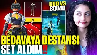 LAMBORGHINI ÇARKINDAKI DESTANSI SETİ BEDAVAYA ALDIM!! 😱 PUBG Mobile