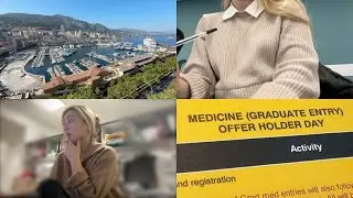 I'm alive lol | med school offer holder day, on-call, traveling and big news 👀 | life in London vlog
