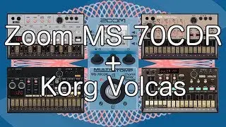 HEXAGRAM: Live track w/4x Korg Volcas and Zoom MS-70CDR