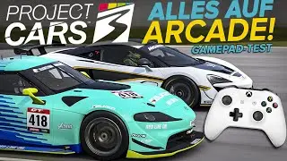 Alles Arcade! PROJECT CARS 3 Controller Gameplay | Toyota GR Supra Racing | Project CARS 3 German