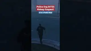 Police K9 Buddy BITES Kidnap Suspect! (GTA5 UK Police Mod - LSPDFR)