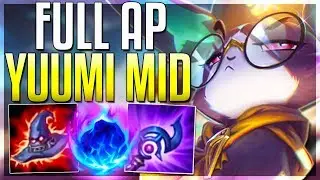 Is Full AP Yuumi Mid BETTER Than Support? Yuumi Mid Gameplay PBE | LoL