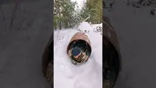 ОХОТА С ДУБОВОЙ БОЧКОЙ. ВЫЖИВАНИЕ. ОХОТА НА ЛОСЯ 