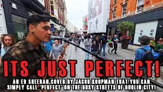 BEAUTIFUL 'Ed Sheeran Perfect' PERFORMANCE by Jacob Koopman!(COVER)
