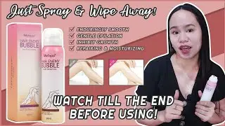 EASY, FAST AND PAINLESS HAIR REMOVAL | MEFAPO HAIR ENEMY BUBBLE | IdaRu PH