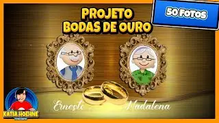 Projeto Bodas de ouro by Katia Hoehne