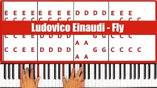 Fly Ludovico Einaudi Piano Tutorial