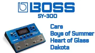 4 songs using the BOSS SY-300 pedal