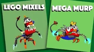 LEGO Mixels - Mega Murp - Stop Motion Build (How to Build)