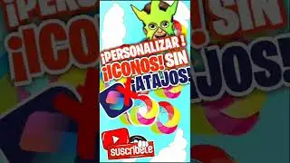 #Shorts Parte 1 COMO PERSONALIZAR ICONOS DEL IPHONE SIN LA APLICACION DE ATAJOS