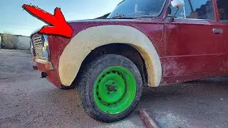 Топовая переделка кузова Авто своими руками. Расширение кузова Монтажной пеной. Часть 7