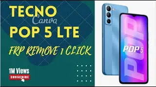 Tecno Pop 5 LTE (BD4) frp bypass