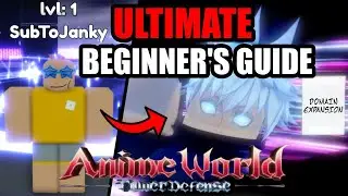 HOW TO START PLAYING ANIME WORLD TOWER DEFENSE (ANNIVERSARY UPDATE)