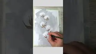 хлопок акрилом