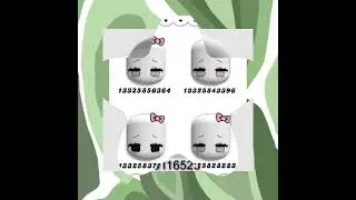face mask codes for Brookhaven 💚☘️.!