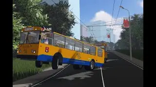 Route 10 with Ziu-9 EMU (Trp 2.0) (silly driver)