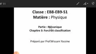 EB8.EB9.S1.Phy.Force et classification.cours