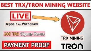 TRX investment website, register to receive 800TRX, earn daily income