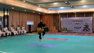 O2SN Pencak Silat Nasional 2024. Sifa Kalah Gaes.