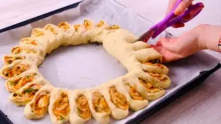 If You Have Scissors At Home ❗ Make This Bun👌