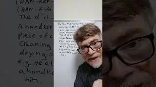 Do You Mispronounce the Word Handkerchief? Many Do- English Tutor Nick P