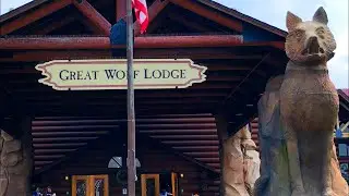 GREAT WOLF LODGE! Full Tour 4K Video - Indoor Water Park Family Vacation