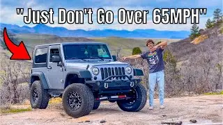 Testing My New Jeep 1 Day Before Having To Drive It Cross Country
