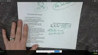 Finishing elimination and Substitution