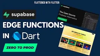 Writing Edge functions in Dart with Dart Edge | Supabase Edge functions in Dart with Dart Edge