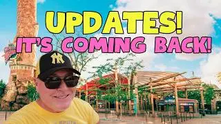 Updates! It's Coming Back to Islands of Adventure...BUT With a Change