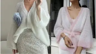 КРАСИВЫЕ ИЗДЕЛИЯ ИЗ МОХЕРА💕ВЯЖЕМ ИЗ МОХЕРА💕KNITTING