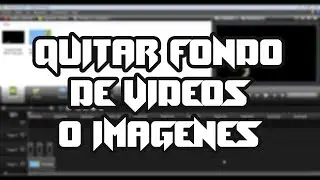 Quitar fondo de vídeos e imágenes