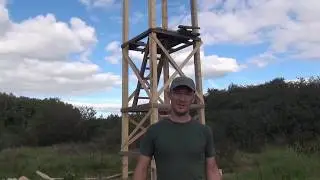 How to build a hunting tower. Build your own tower. Naturehunters.ru