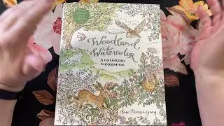 Woodland Watercolor Workbook | Flip Through