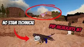 PvP HIGHLIGHTS #7 * GRIFFIN CLIPS * GIGA FIGHT * PS4 ARK OFFICIAL SMALL TRIBES