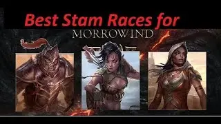 ESO: TOP 3 STAM RACES for MORROWIND ( IN DEPTH)