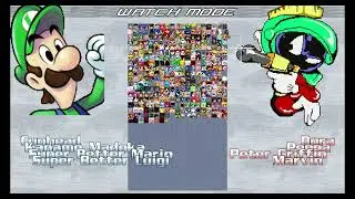 Mugen- Cuphead FNF, Madoka Kaname, Mario & Luigi Vs Dora, Peppa Pig, Peter Griffin & Billy and Mandy
