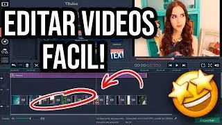How to edit videos for Youtube super easy | Movavi | 2018
