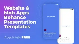Free Behance Presentation Templates for Designers  |  Behance Presentation  |  Behance Portfolio