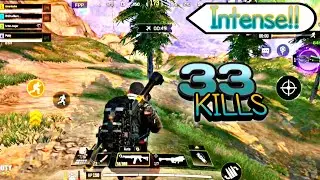 The RUSH Gameplay with Fandoms.1vs 4 Squad wipe OP gameplay.Call Of Duty Mobile.CODM.