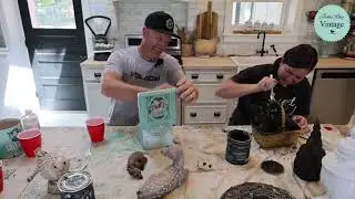 Paintapalooza Tuesday Painting Thrifted Home Decor To Look High End