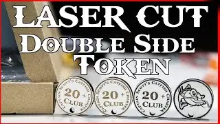 How To Laser A Double Sided Coin / Token